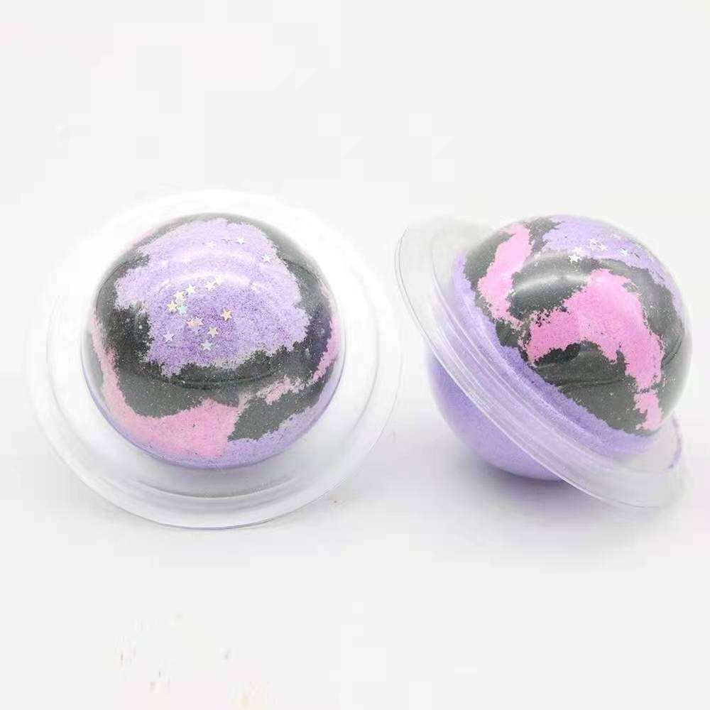 Gentle Colorful The Stars Heart Bathed Relax Organic The Ball Bubble Bath Fizzer