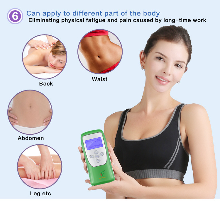 Care Electric Tens Acupuncture Full Body Massager Digital Therapy Machine 4 Pads For Back Neck Foot Amy Leg Massager 2023new