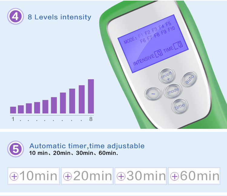 Care Electric Tens Acupuncture Full Body Massager Digital Therapy Machine 4 Pads For Back Neck Foot Amy Leg Massager 2023new