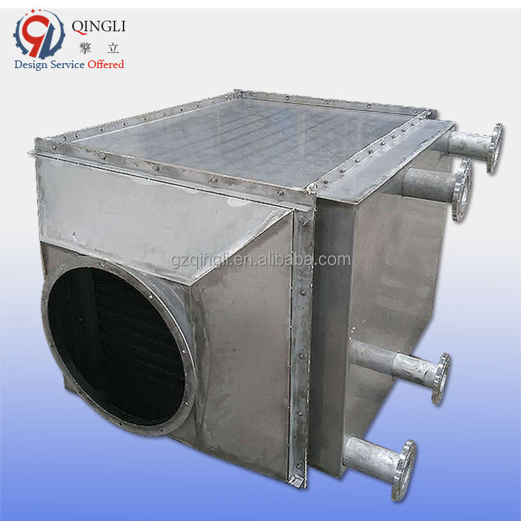 Anti-corrosion Steel Waste Heat Recovery Boiler Device Exhaust Gas Exchanger