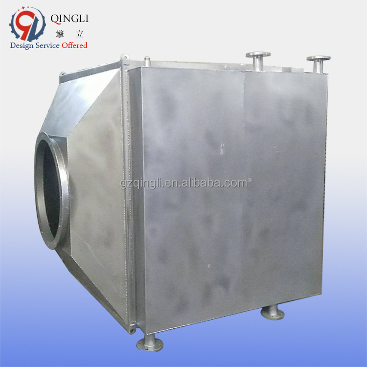 Anti-corrosion Steel Waste Heat Recovery Boiler Device Exhaust Gas Exchanger