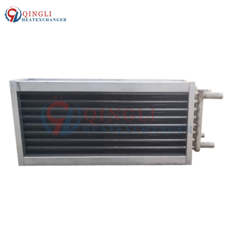 Refrigerant Heat Exchanger Stainless Steel Tube and fin Cooling Type Air Water Coil