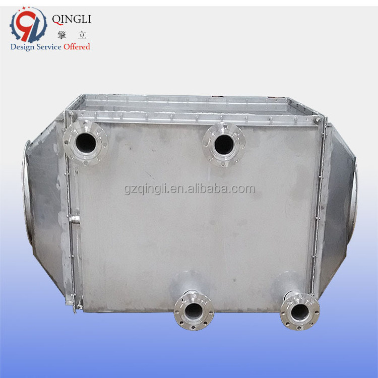 Anti-corrosion Steel Waste Heat Recovery Boiler Device Exhaust Gas Exchanger