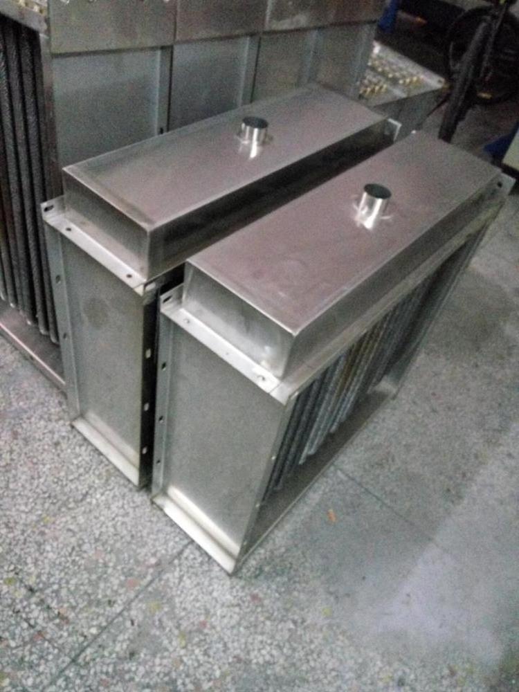 110 V Air Heater Industrial Heat Exchanger Recuperator Factory Electric Aluminum Heat Transfer Provided Industrial Machine FAN