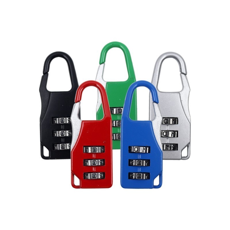 500UC outdoor travel luggage padlock security and anti-theft combination travel combination lock Zinc alloy mini padlock