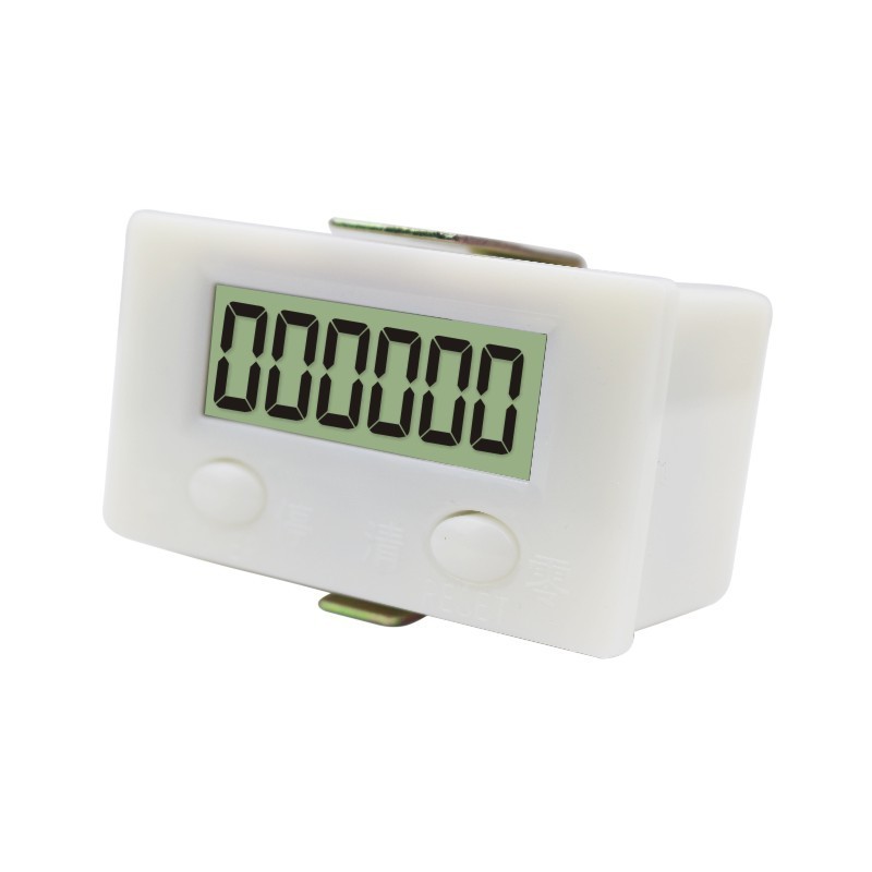 Electronic digital display counter close to industrial magnetic sensor switch punching counter automatic sensor