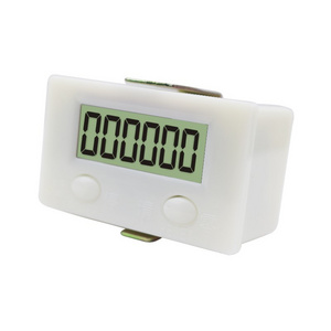 Electronic digital display counter close to industrial magnetic sensor switch punching counter automatic sensor