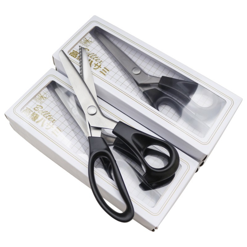 Black3.5.7mm  triangle dental glyph Tailor Scissors Hand Lace Scissors Professional  scissors