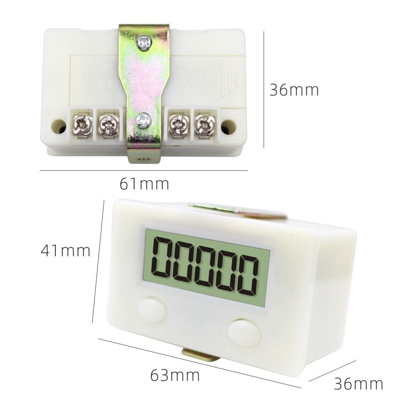 Factory wholesale punch digital magnetic induction electronic counter Five figures regular