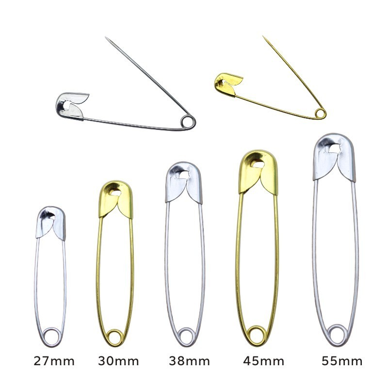 1000pcs Multi-specification Safety Pin Anti-rust Pin Safety Pin Decorative Locking For Clothes Accessories