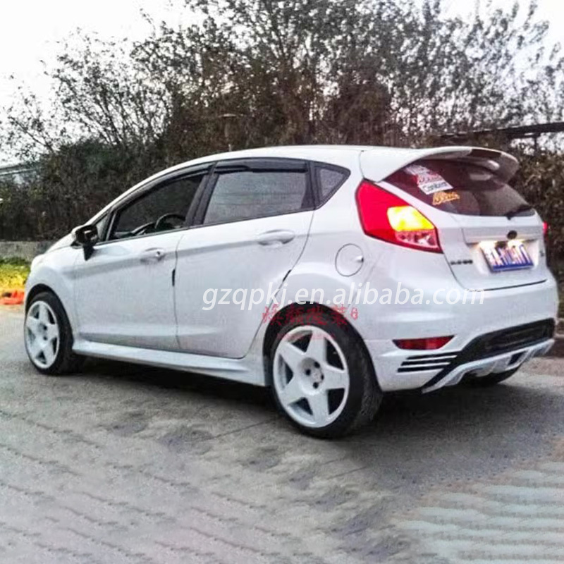 ST version side skirt side skirt sides surrounded by ford fiesta exterior body kit for 2009-2016