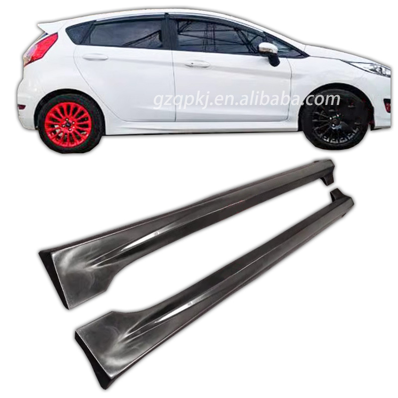 ST version side skirt side skirt sides surrounded by ford fiesta exterior body kit for 2009-2016