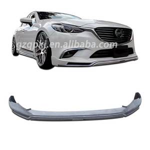 Kenstyle version Front bumper lip For 2017-2018 Mazda 6 atenza Upgrade body kit