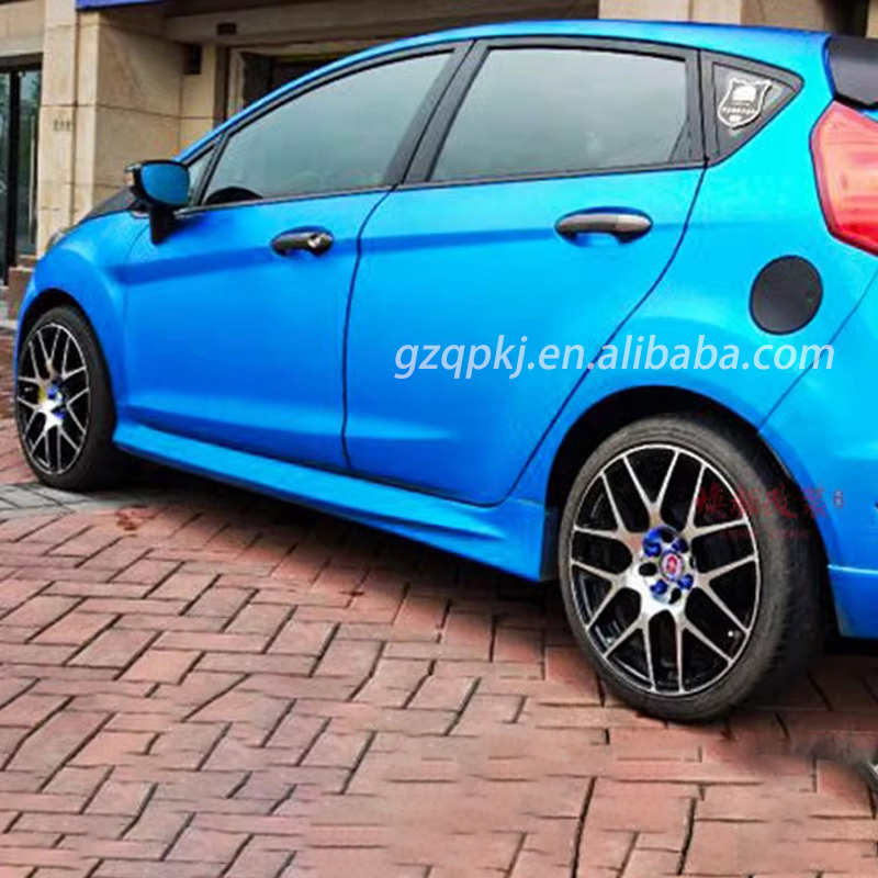 ST version side skirt side skirt sides surrounded by ford fiesta exterior body kit for 2009-2016