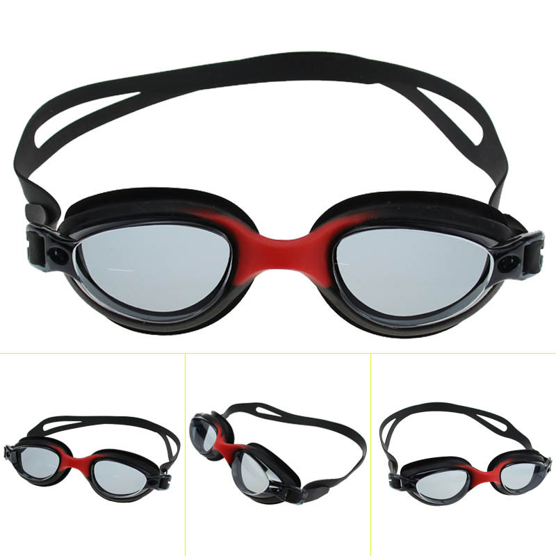 Wholesale distinctive personality silicone swim goggle with adult and teenagers