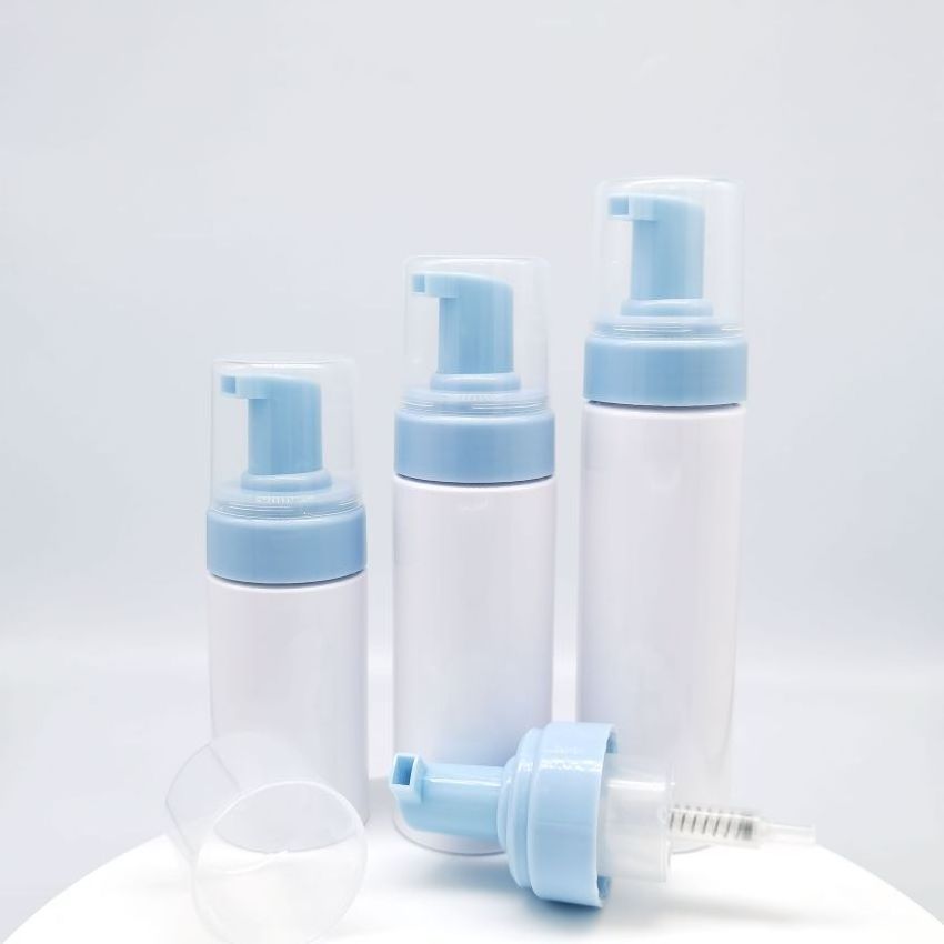 Factory Direct Sales common style foam pump with dust cover 42mm43mm customized color  PET plastic bottle 100-200ml