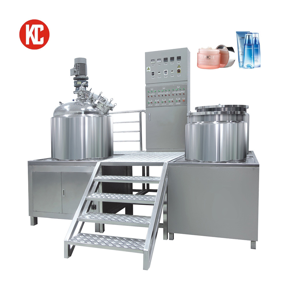 Vacuum Homogenizer Mixer Hot And Cold Homogenizing Pre Emulsifying Cream Argenta Toothpaste Process Mixers Homegenizing