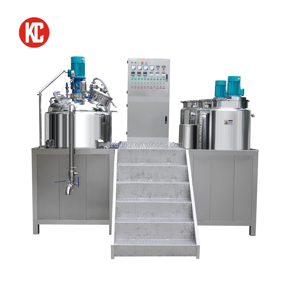 Vacuum Homogenizer Mixer Hot And Cold Homogenizing Pre Emulsifying Cream Argenta Toothpaste Process Mixers Homegenizing