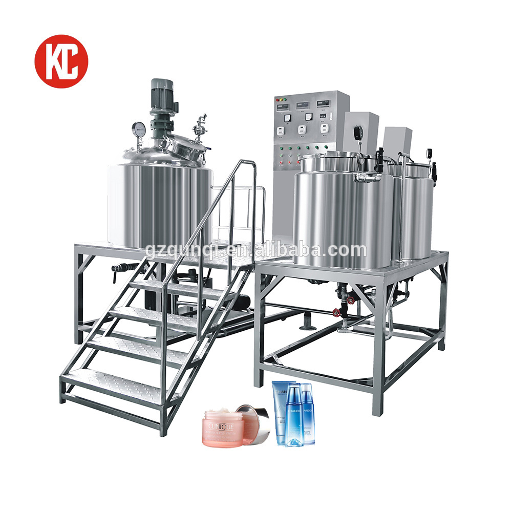 Vacuum Homogenizer Mixer Hot And Cold Homogenizing Pre Emulsifying Cream Argenta Toothpaste Process Mixers Homegenizing