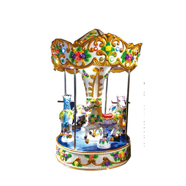 Amusement equipment carrousel play merry go round for sale