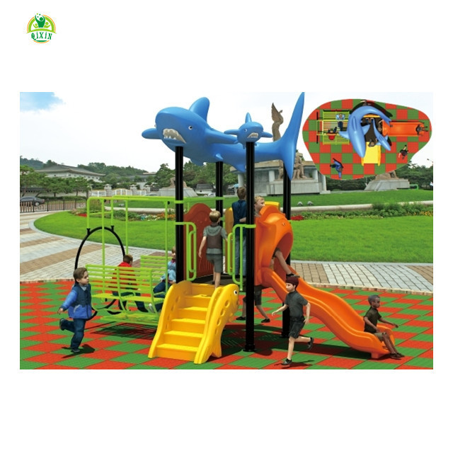 Shark top nice design garden play equipment uk child play equipment dog playground equipment QX-050B