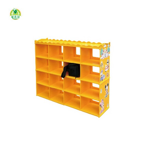 Easy to assemble shoe rack QX--205F/ covered plastic shoe rack/ shoe rack for kids