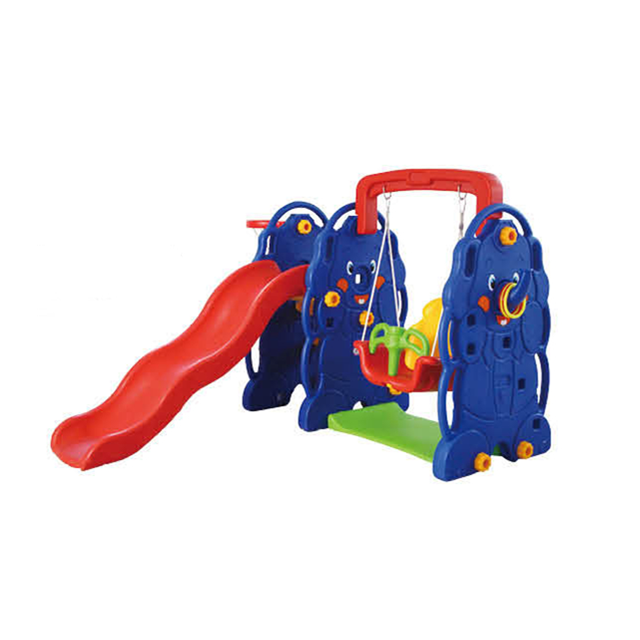 Toddler slide kids plastic indoor swing set