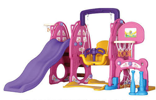 Toddler slide kids plastic indoor swing set