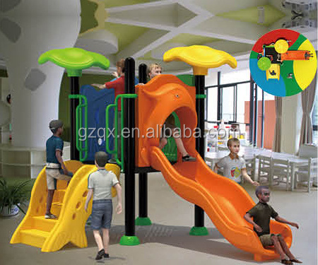 Mini design kids indoor play set plastic indoor playground