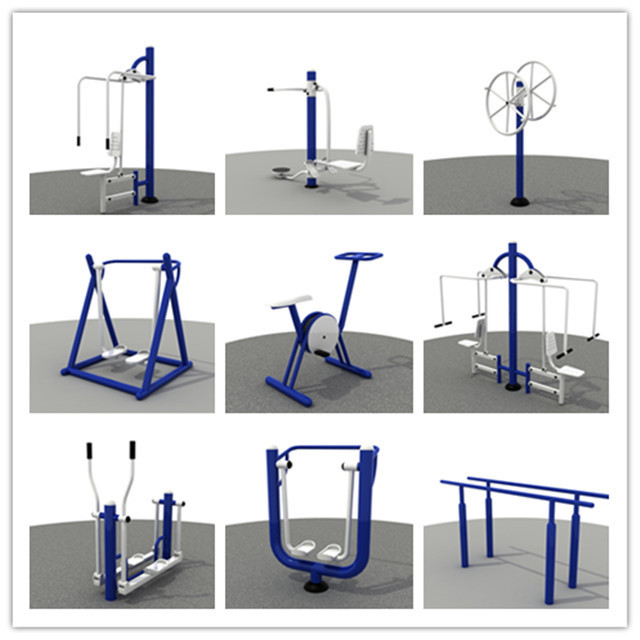 New design outdoor exercise playground gym fitness equipment