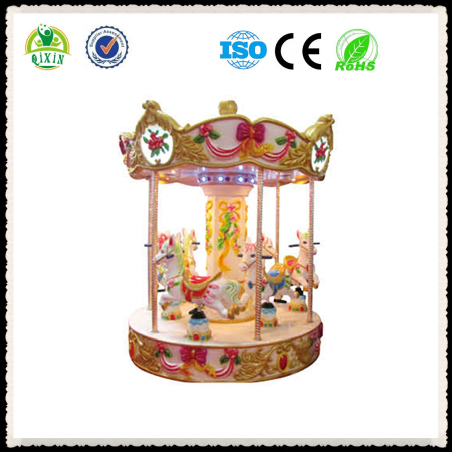 Amusement equipment carrousel play merry go round for sale