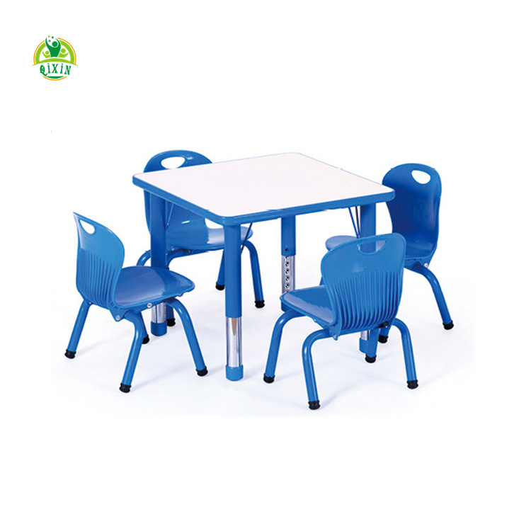 Guangzhou Qixin play kids primary school furniture,cheap daycare furniture,preschool tables and chairs