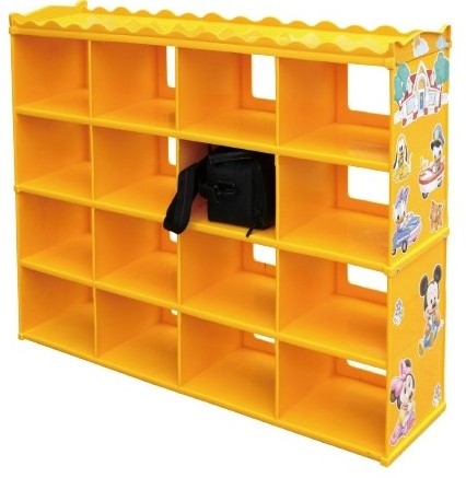 Kindergarten extendable shoe storage cabinet/plastic shoe cabinet shoe rack QX--205D