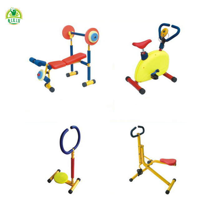 Mini kid indoor exercise air walker twister stepper multi-rower bike rider treadmill weight bench  fitness gym equipment