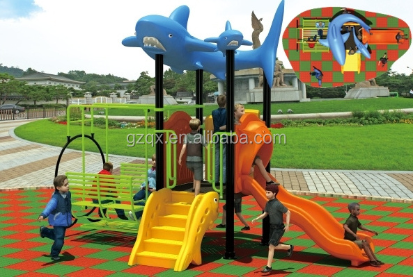 Shark top nice design garden play equipment uk child play equipment dog playground equipment QX-050B