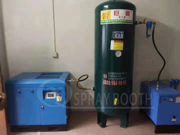 Big Volume 1000L Gas Storage Air Tank for Air Compressor Set