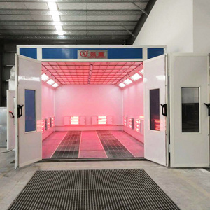 High efficient cabin car spray booth paint baking room