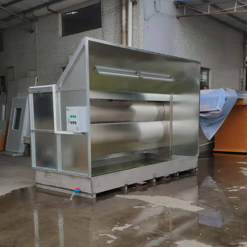 Full stainless water curtain cabinet paint spray booth