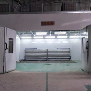 Water Wash Water Based Paint Spray Booth for Wood furniture