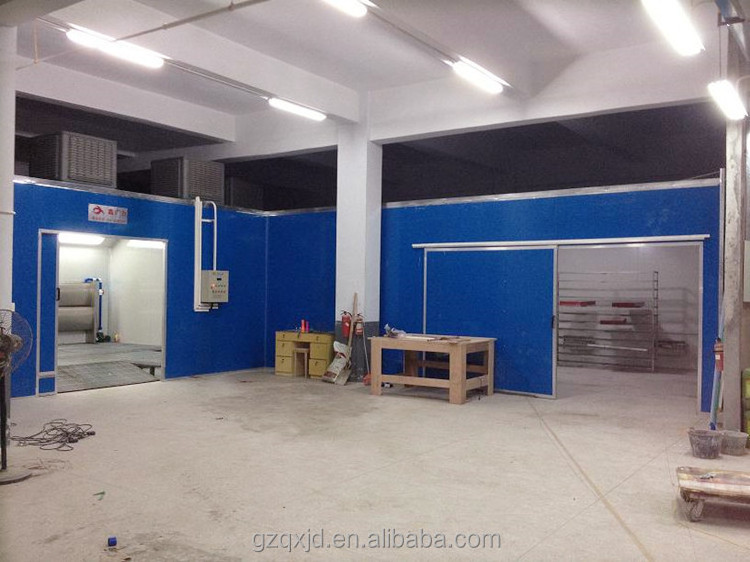 Water Wash Water Based Paint Spray Booth for Wood furniture