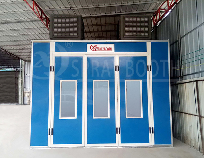 QX500A NO BASEMENT TYPE CAR CABINE PEINTURE PAINT BOOTH