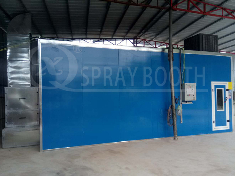 QX500A NO BASEMENT TYPE CAR CABINE PEINTURE PAINT BOOTH