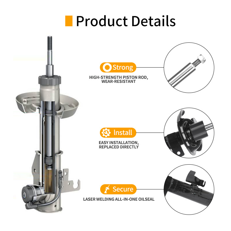 Absorbers Parts Front Rear Left Right Shock Absorber for Toyota Corolla Isuzu D-max Mitsubishi Pajero Nissan Honda Civic Mazda