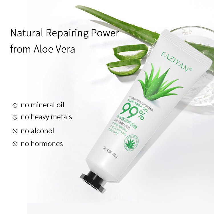 Portable Travelling Aloe Vera Gel Anti-aging Tightening Deep moisturizing Aloe Vera Gel