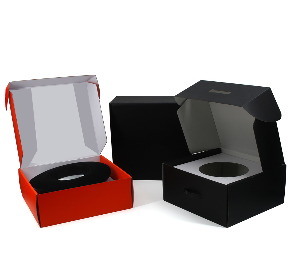 Fedora Hats Packaging Paper Box Customized Double Wall Corrugated Rigid Shipping Boxes for Hats