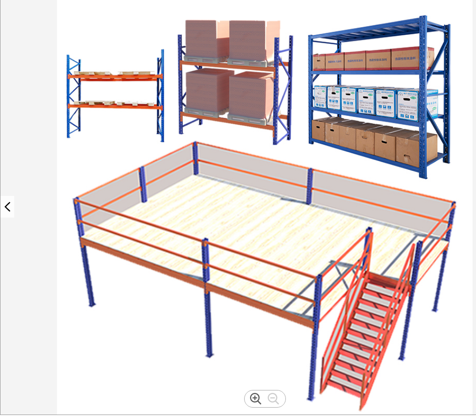 Jiabao Heavy Duty Rack Pallet Racking Warehouse Racking Heavy Duty Racking System Attic Loft Mezzanine Floor Platforms