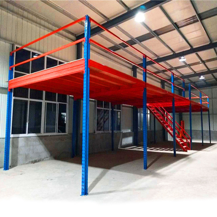 Industrial Customized Steel structure racks supported multi-tier loft Mezzanine Floor platform racking