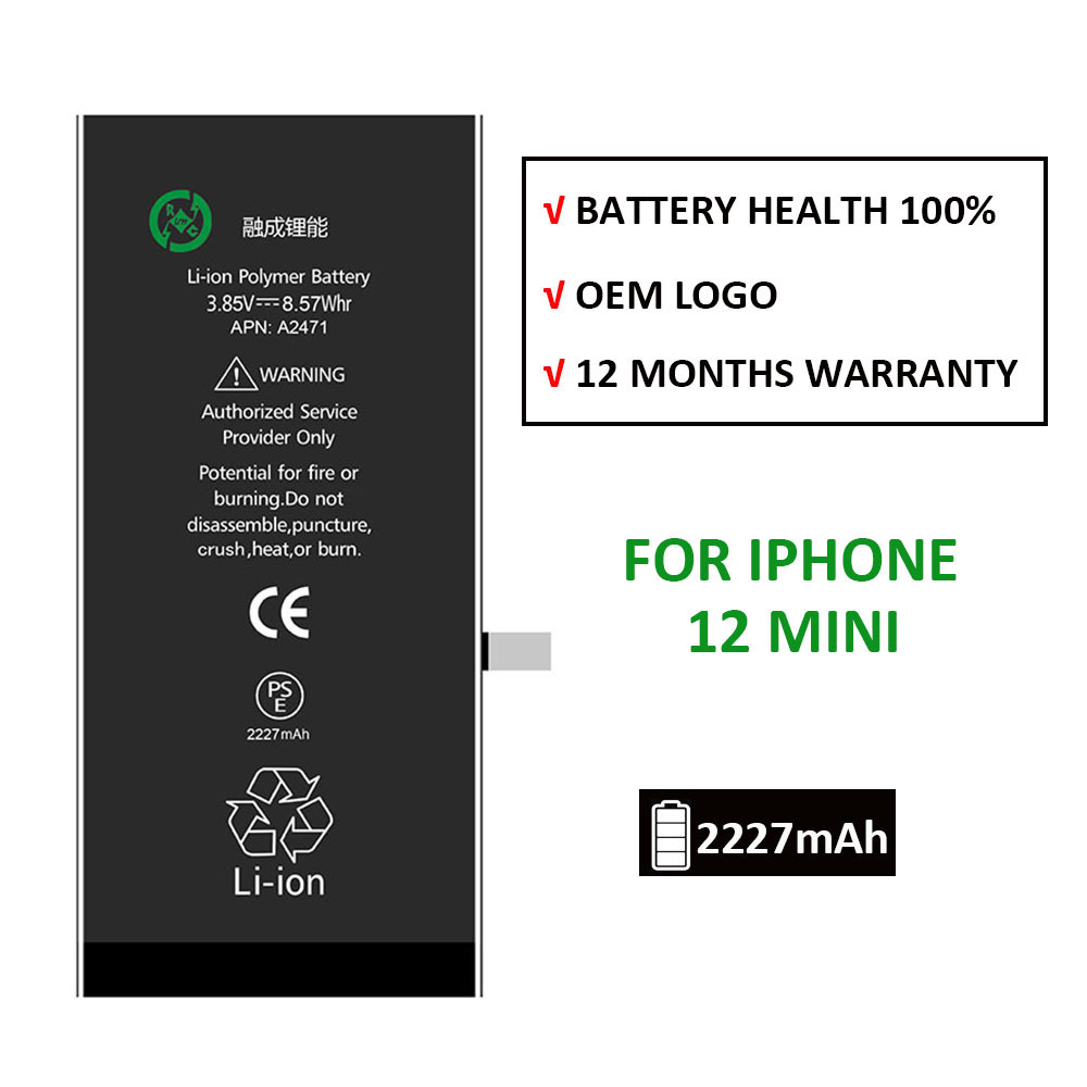 Battery for phone  12  phone 12mini 2227mah