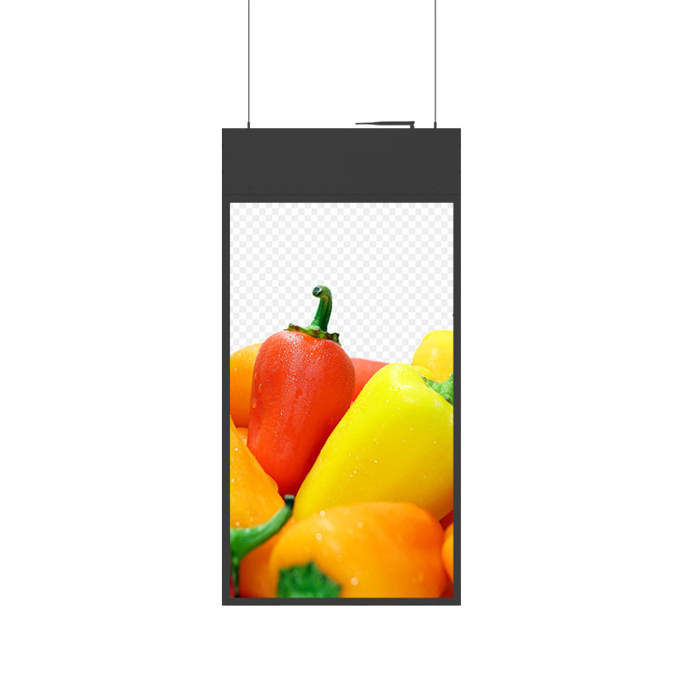 43  55  Inch Lcd  double-sided hanging advertising  Digital Signage And Displays Poster Lcd 4k Indoor Advertising Player Screen