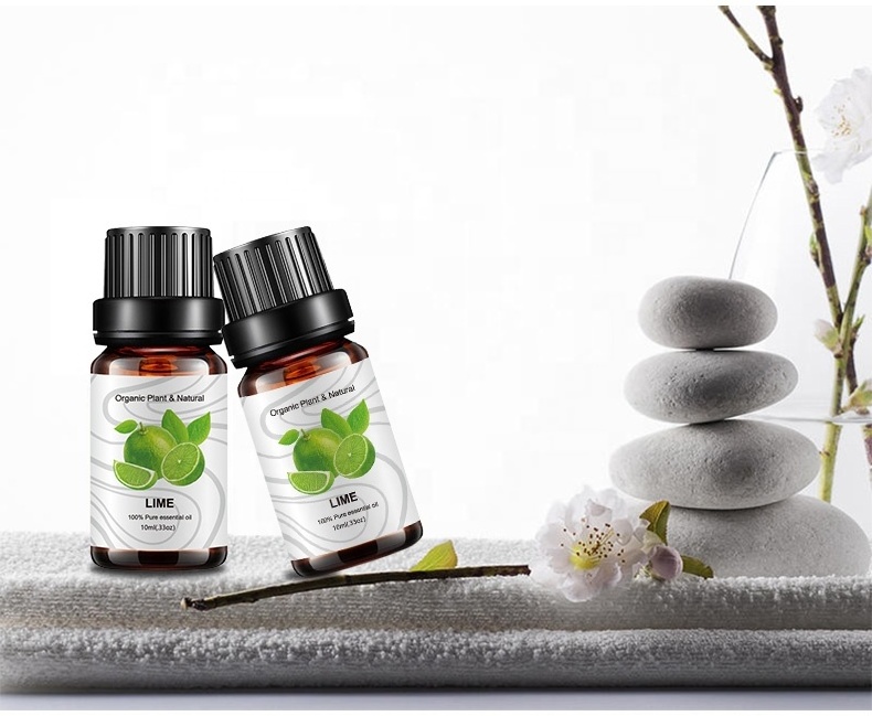 Invigorating Refreshing Scent Vaporization Humidifier Essential Oil Lime Oil Yoga Massage Oil